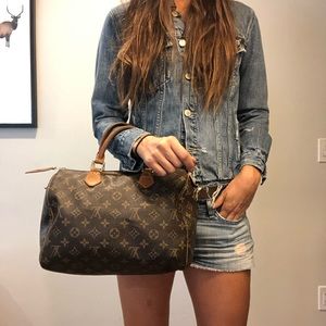 Auth Louis Vuitton vintage speedy 30